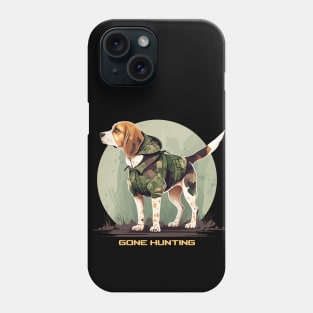 Beagle Gone Hunting Phone Case