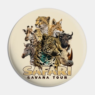 Safari tour Pin