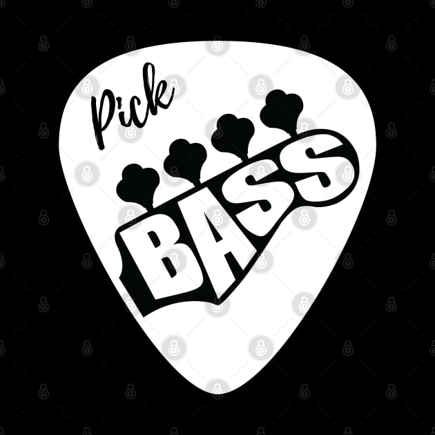 Pick Bass Guitar Dark Theme by nightsworthy