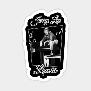 Jerry Lee Legend Lewis Magnet