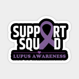 Support Squad Lupus Awareness Magnet