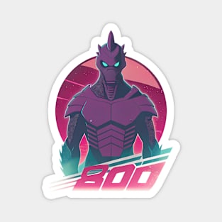 Neon Knight Magnet