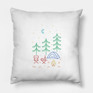 Camp Life Pillow