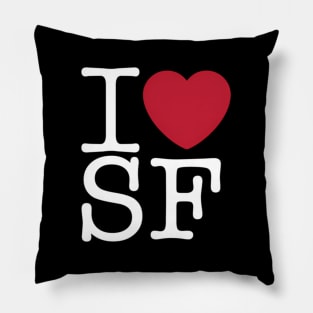 I Love San Francisco Pillow