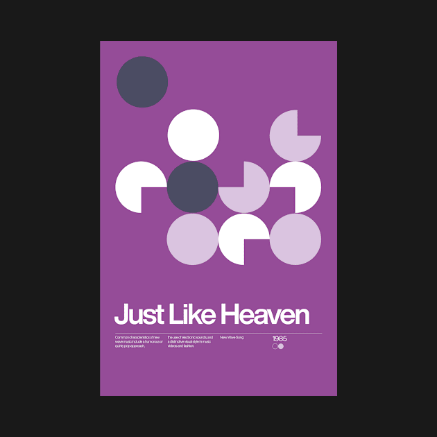 Just Like Heaven Inspired Lyrics Design by sub88