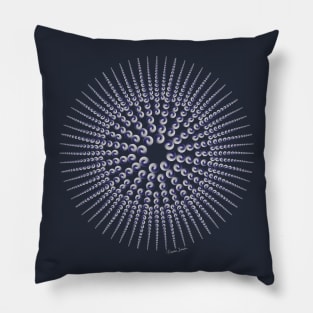 Metallic Sea Urchin Pillow