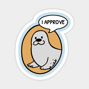 Seal of Approval Magnet