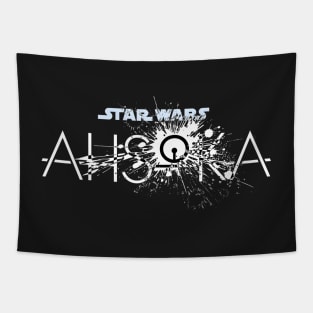 Ahsoka graphic design illustration ironpalette Tapestry