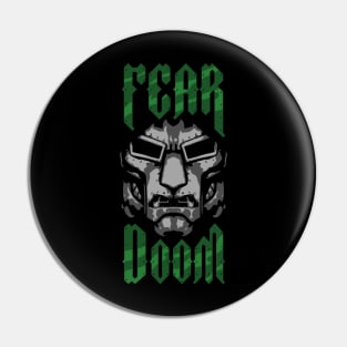 Fear Doom Pin