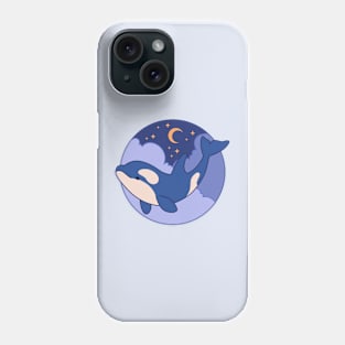 Orca in the Sky Phone Case