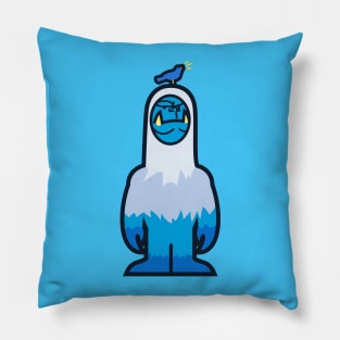 Annoyed Yeti Pillow