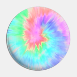 Rainbow Tide Dye Pin