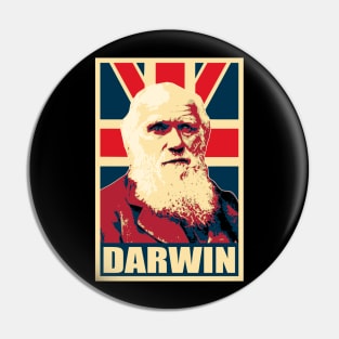 Charles Darwin Britain Pin