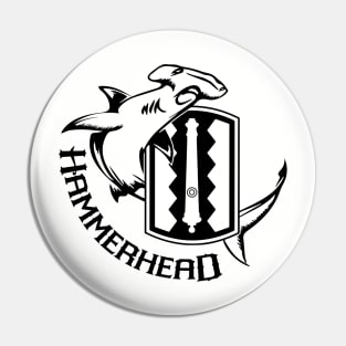 HHC 329th RSG Hammerhead Black Pin