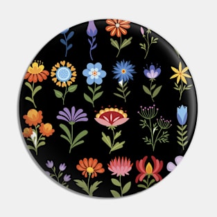 flower pattern Pin