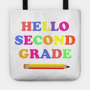 Hello Second grade Tote