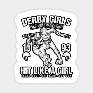 Derby Girl Sporty design Magnet