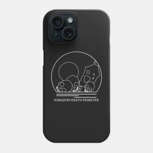 Kingdom Death Monster Minimalist Line Drawing - Board Game Inspired Graphic - Tabletop Gaming  - BGG Phone Case