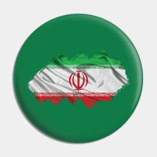 Flag of Iran Pin