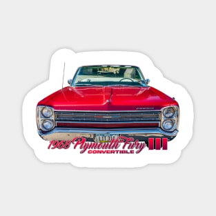 1968 Plymouth Fury III Convertible Magnet
