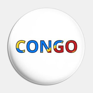 Drapeau Congo Pin