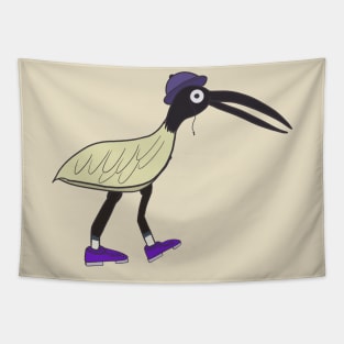 Dapper Ibis Tapestry