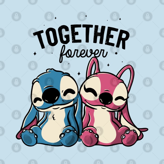 Together Forever Cute Lover Gift by eduely