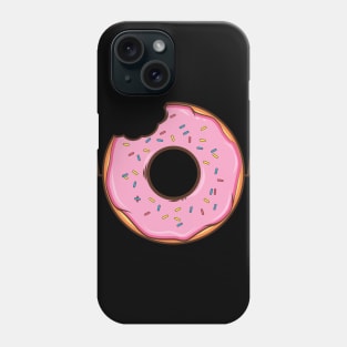 Pink Donut Heartbeat Tshirt Phone Case