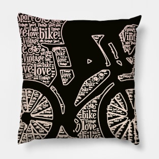 Cycling Love Pillow