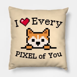 I love You / Inspirational quote / Akita puppy Pillow