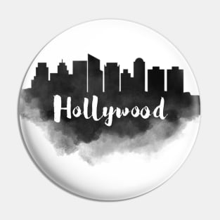 Hollywood watercolor Pin