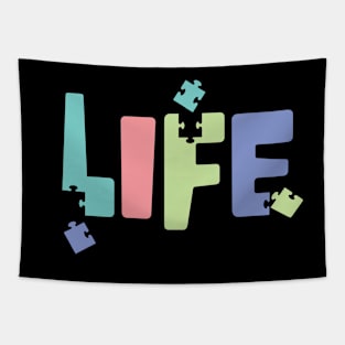 Life is a puzzle! Tapestry