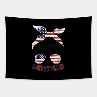 All American Nurse For Memorial Day and 4th of July Tapestry