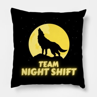 Team Night Shift Pillow