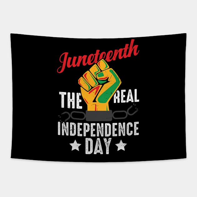 Juneteenth The Real Independence Day Tapestry by Aprilgirls