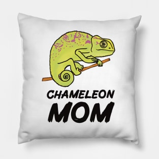 Chameleon Mom for Chameleon Lovers Pillow