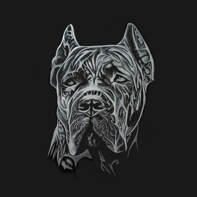 Cane Corso Painting by SKornackiArt