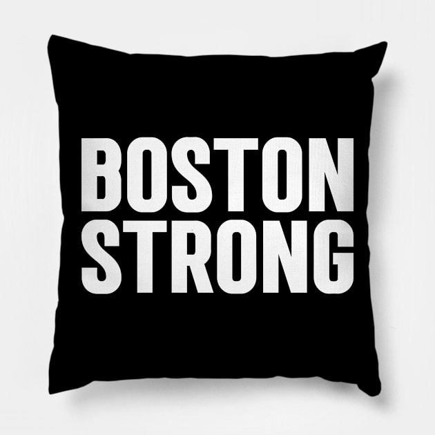 Boston Strong v7 Pillow by Emma