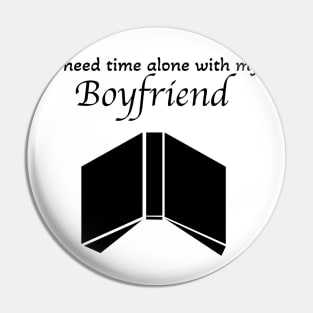 Book Boyfriend Pin