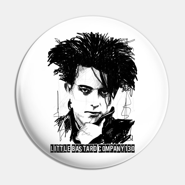 Robert Smith Pin by LittleBastard