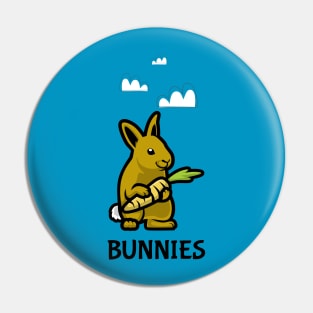 BUNNIES Pin