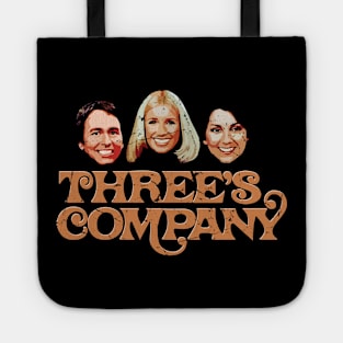 Threes Company // Vintage Fan Art Tote