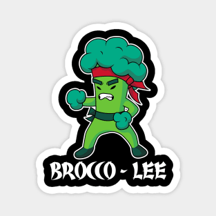 Brocco Lee Broccoli Meme Magnet