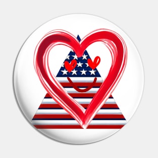 American Flag Pin