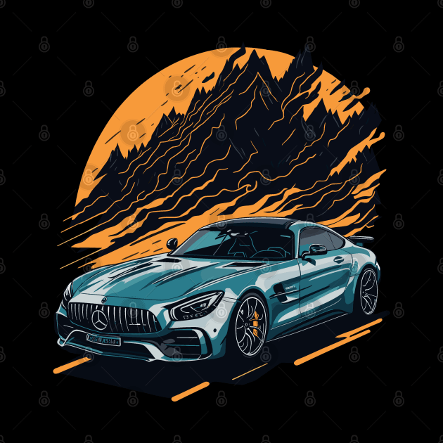 Mercedes AMG GT R Classic Car by Cruise Dresses