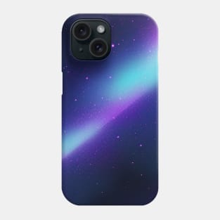 light reflections on starry backdrop Phone Case