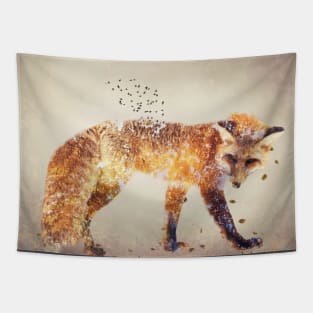 Autumn Fox Tapestry