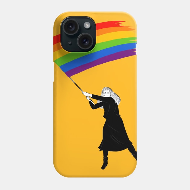 Woman in revolt Phone Case by Princifer