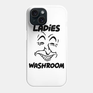 Ladies Washroom Phone Case