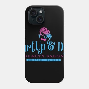 Curl Up & Dye Beauty Salon Phone Case